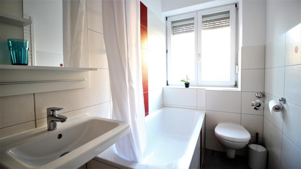 Light-Flooded City Apartment With Balcony And Garden Würzburg Exterior foto